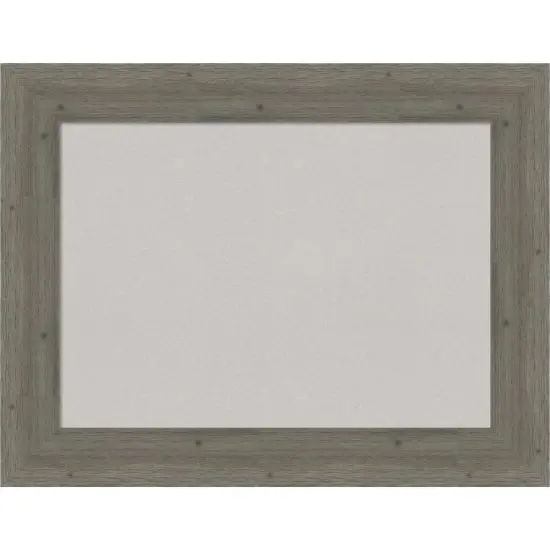 Fencepost Wood Framed Corkboard, Grey Cork {1}