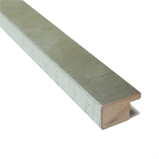 Silver Leaf Wood Framed Magnetic Board {3}