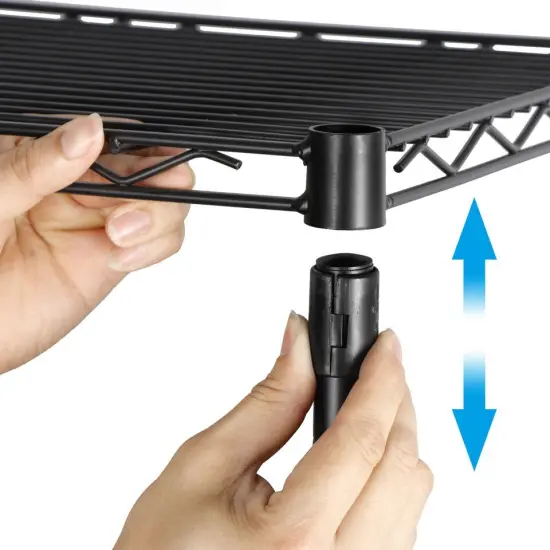 4-Tier Heavy Duty Storage Shelves Garage Shelf Metal Shelving Organization {3}