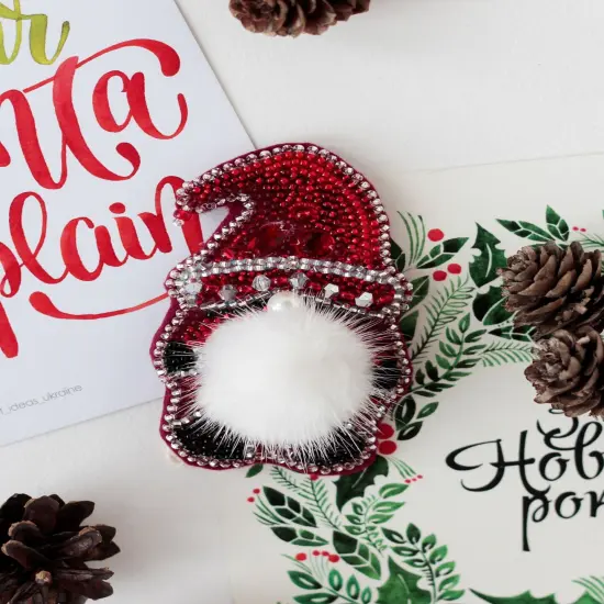 Bead Embroidery Decoration Kit- Gnome {1}