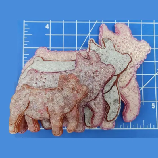 Show Pig - Driving Gilt - Silicone Freshie Mold - Medium {6}