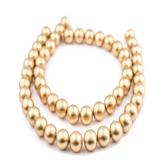 The Bead Chest Natural 16mm Wooden Beads in Gold for Jewelry Making &ndash; Round Loose Wood Spacer Beads I Approximately 25 Beads {3}