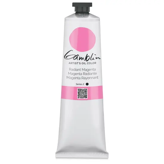 Gamblin Artist's Oil Color - Radiant Magenta, 150 ml tube {1}