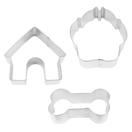 Dog 3Pc Cookie Cutter Set Carded {2}
