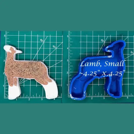 Show Lamb Silicone Freshie Mold - small {1}