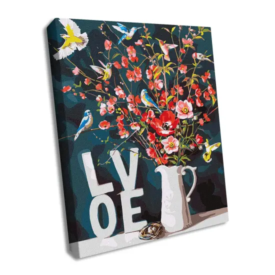 Painting by Numbers kit With love KHO3119 {1}