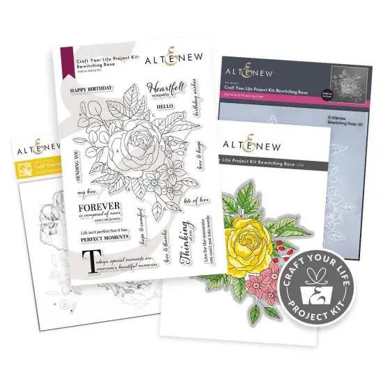Altenew Craft Your Life Project Kit: Bewitching Rose {1}