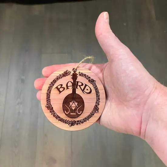 Bard - Cedar Ornament {4}