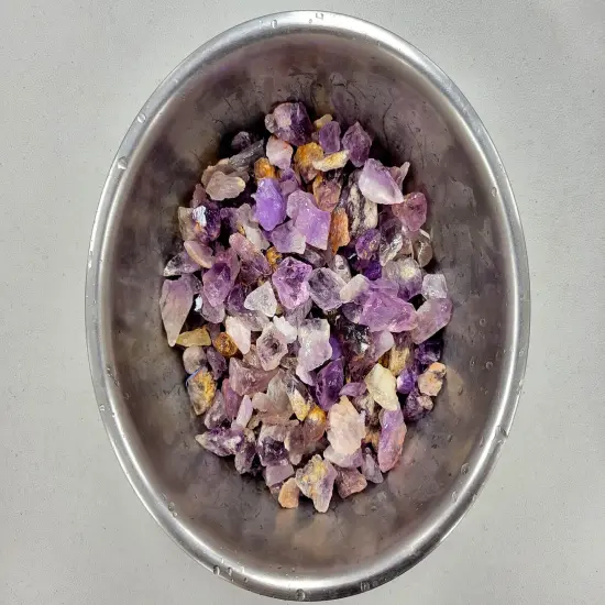 CrushedRaw Amethyst Crystal Chips {5}