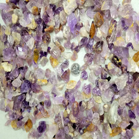 CrushedRaw Amethyst Crystal Chips {3}