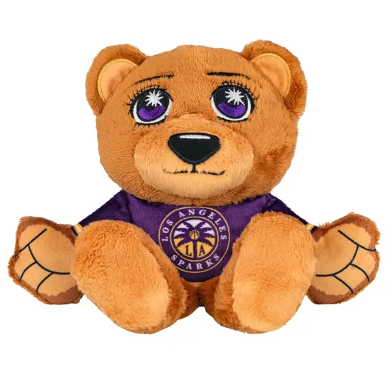 Bleacher Creatures Los Angeles Sparks 8" Kuricha Plush Bear {1}