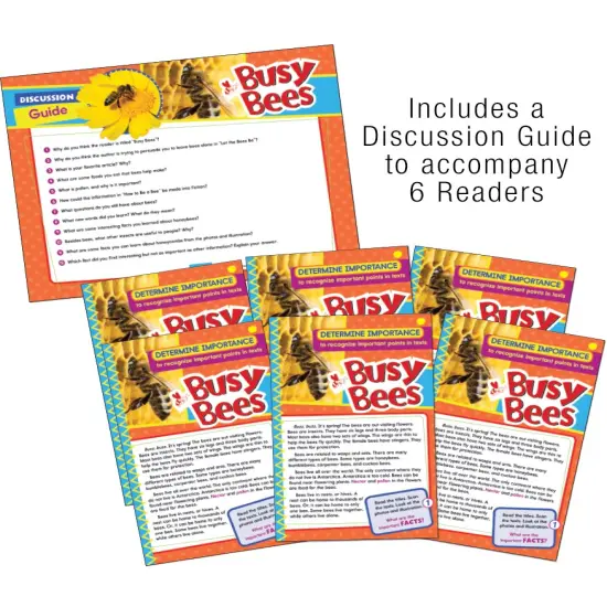 Carson Dellosa Ready to Go: Determine Importance Guided Reading Set, Grades 3-4 Resource Book With 36 Nonfiction Leveled Readers, Discussion Guides, Prompts, and More {2}