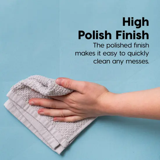 IRIS USA Pee Pad Holder, Fits 23.5"x35.5" or Larger, XL, Marking and Leg Lifting Dog Pad Hoder, Foldable, Secured Latches, Non-Skid Rubber Feet, High Polish Finish for Easy Cleaning, Blue {5}