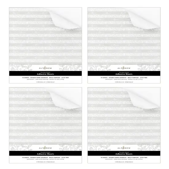 40 Double-Sided Adhesive Sheets Unlimited Bundle (4 Sets of 10 Sheets) {1}