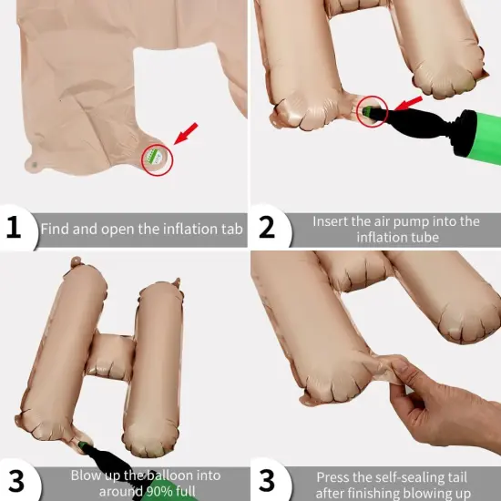 Colorful Celebrations: 16-Inch Mylar Foil Happy Birthday Balloons Banner - Eco-Friendly Decor for All Ages! Black red {6}