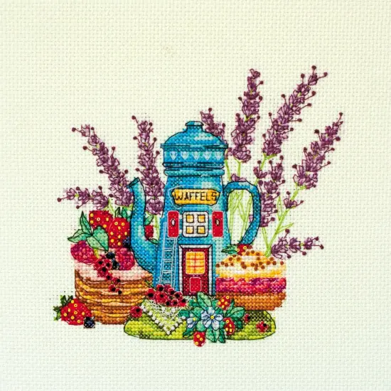 Cross-stitch kit Sweet morning {1}