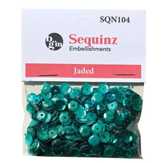 Buttons Galore Loose Sequin Assortments for Craft - 5,000 Pieces 45 Grams Jaded {1}