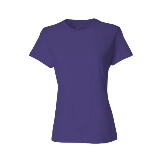 Hanes&reg; Perfect-T Women&rsquo;s Crewneck Short Sleeve T-Shirt Purple {1}
