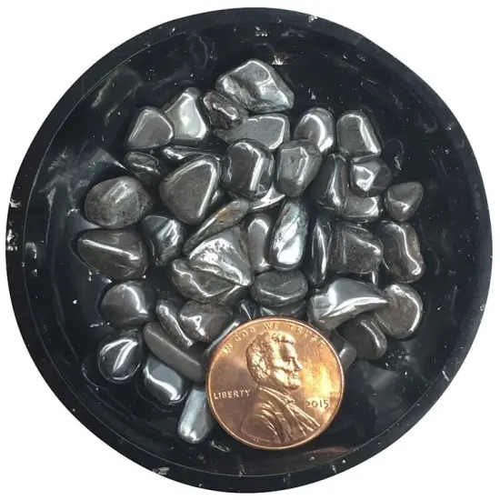 Hematite Mini Crystal Chips &ndash; Size 2 {2}