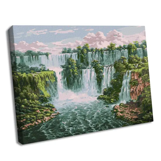 Painting by Numbers kit Scenic waterfall KHO2878 {1}