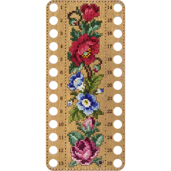 Blank for embroidery with thread on wood FLHW-019 {2}