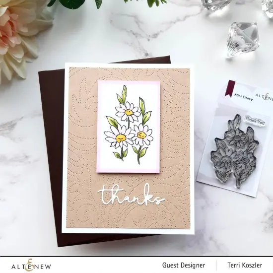 Mini Daisy Stamp Set {6}