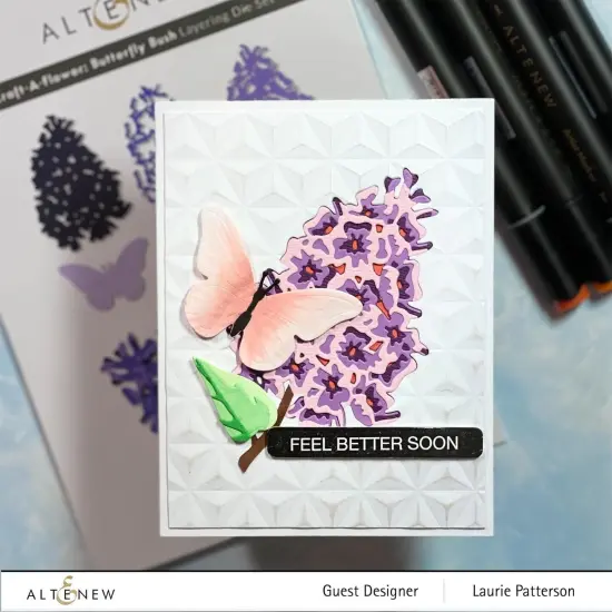 Craft-A-Flower: Butterfly Bush Layering Die Set {4}