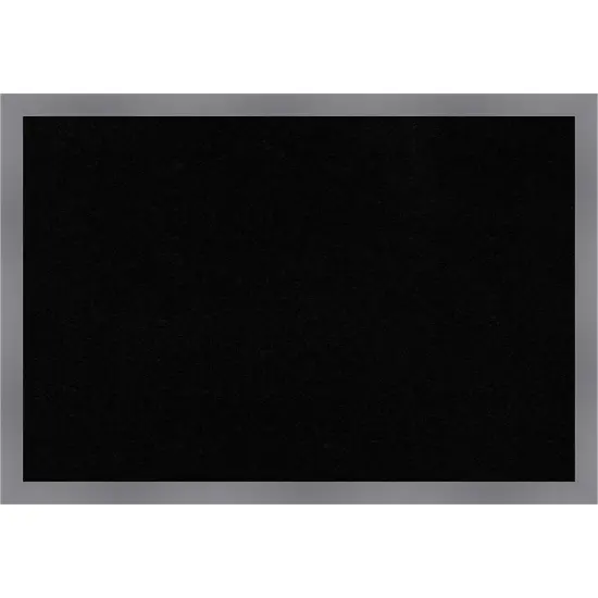 Edwin Wood Framed Corkboard, Black Cork Edwin Grey {1}