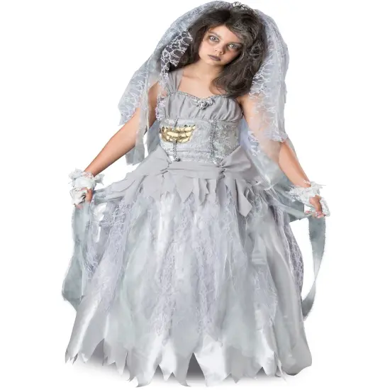 Undead Zombie Altar Bride Girl's Costume {1}