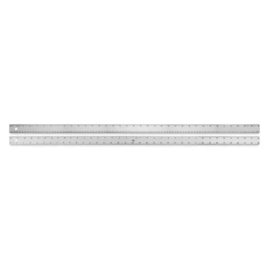 Alumicolor Standard Straight Edge - 36", Silver {1}
