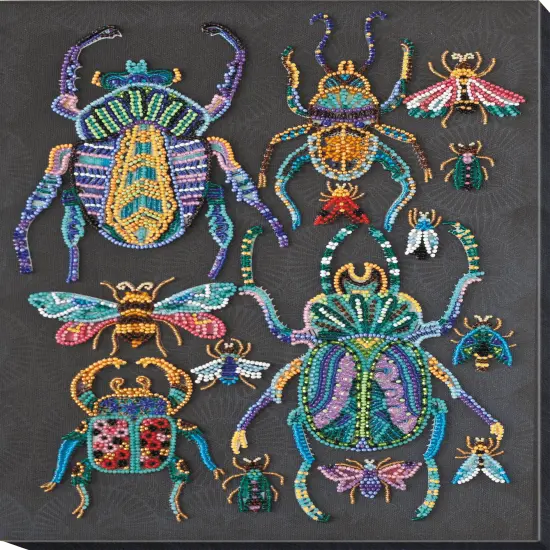 Bead Embroidery Kit - Beetles {1}