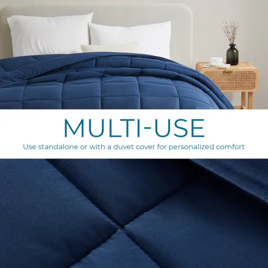 Nestl Down Alternative Comforter Navy {3}