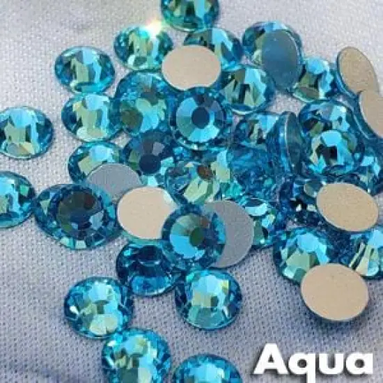 Aqua - KiraKira Glass Rhinestones by CrystalNinja {3}