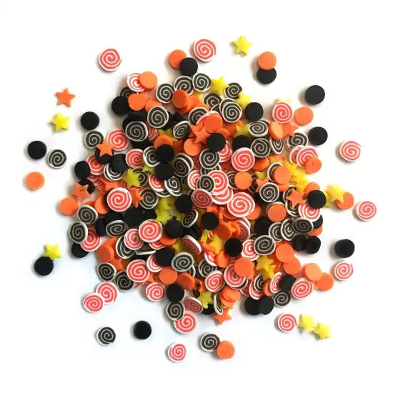 Buttons Galore and More Sprinkletz - Tiny Polymer Clay Embellishments - Halloween Bundle 60 grams {3}
