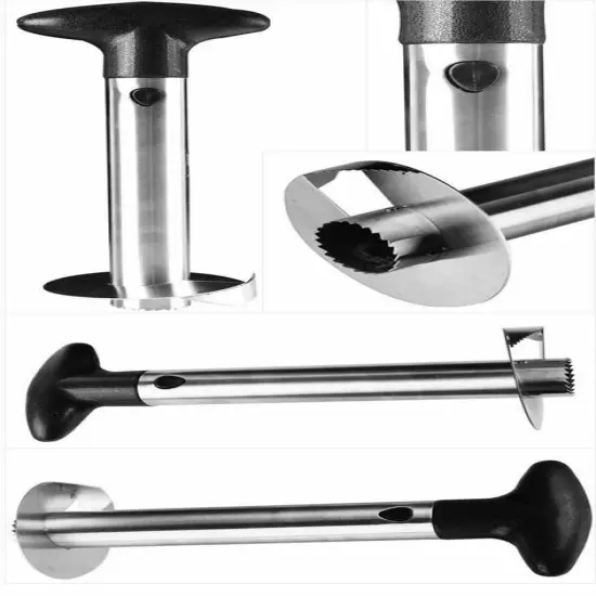 New Stainless Steel Fruit Pineapple Peeler Corer Slicer Kitchen Tool {3}