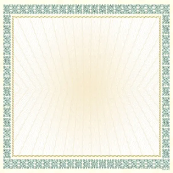 Great Papers! Westminster Certificate with Foil, Green Border, 8.5" x 11", Printer Compatible, 15 Count {1}