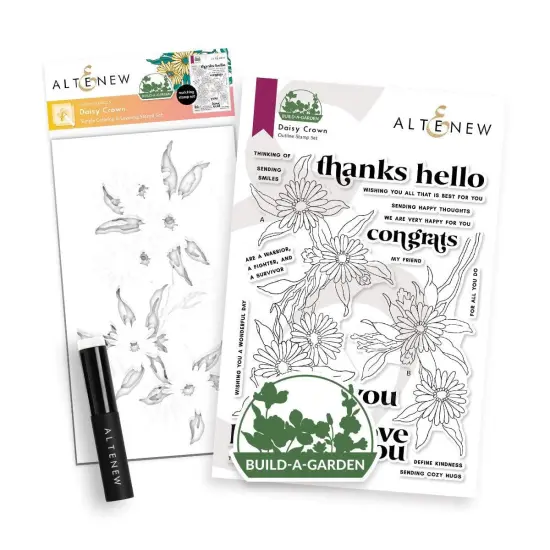 Altenew Build-A-Garden: Daisy Crown {1}