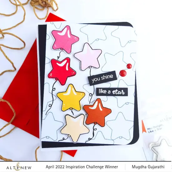 Mini Delight: Like a Star Stamp & Die Set {3}