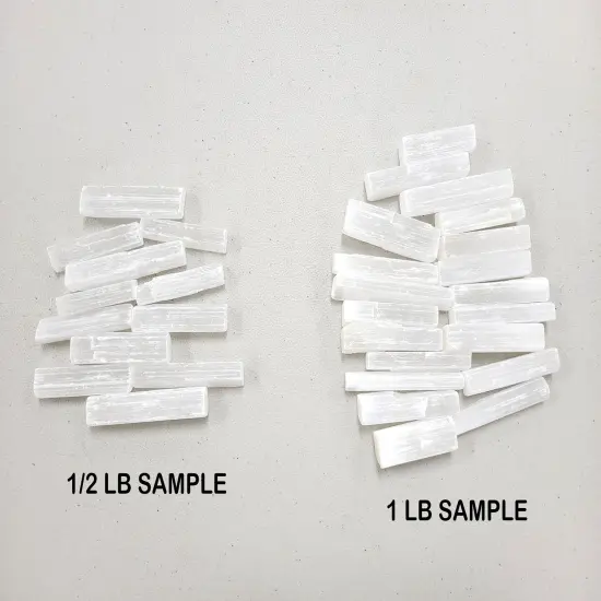 Mixed Size Mini Selenite Sticks Pack {3}