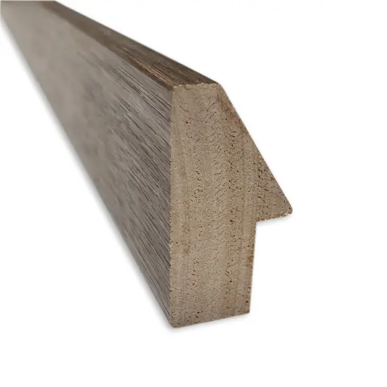 Hardwood Wedge Wood Framed Magnetic Board Hardwood Wedge Mocha {3}