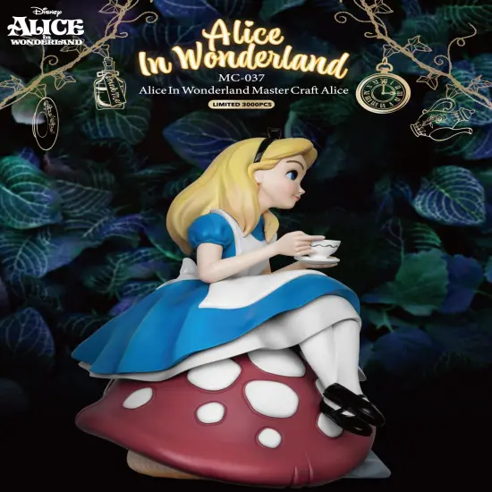 Alice In Wonderland Master Craft Alice Table Top Statue {5}