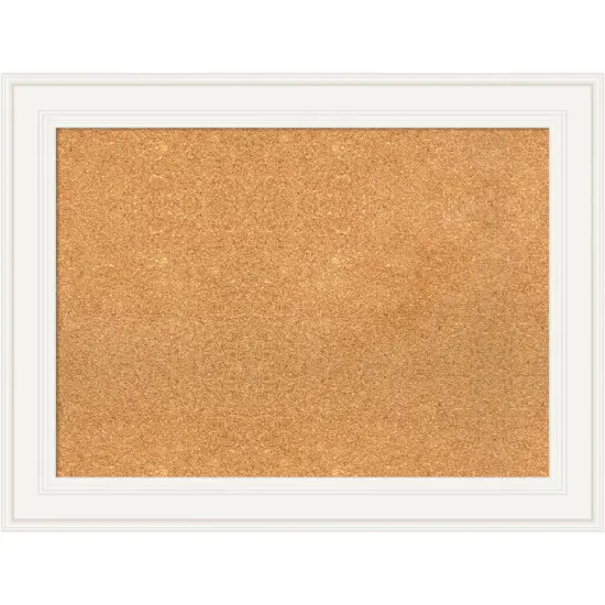 Ridge Framed Corkboard, Natural Cork {1}