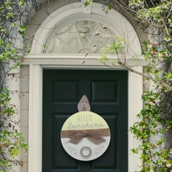 Hello Sunshine Door Sign {2}