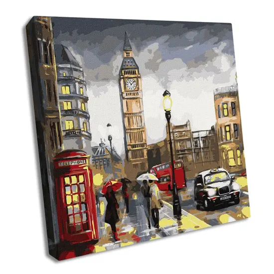 Painting by Numbers kit Rainy London KHO3599 {1}