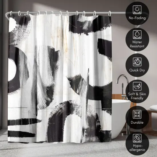 Americanflat 71" x 74" Shower Curtain, Concept Iii by PI Creative Art {4}