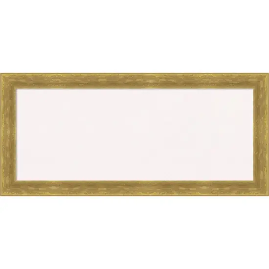 Angled Wood Framed Corkboard, White Cork Gold {1}