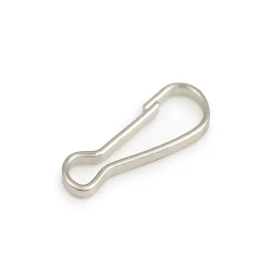 Lanyard Hook Clasp 3/4" Silver Color (10-Pcs) {3}