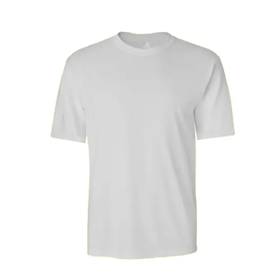 GILDAN&reg; Crewneck Short Sleeve Safety T-Shirt For Adult White {1}