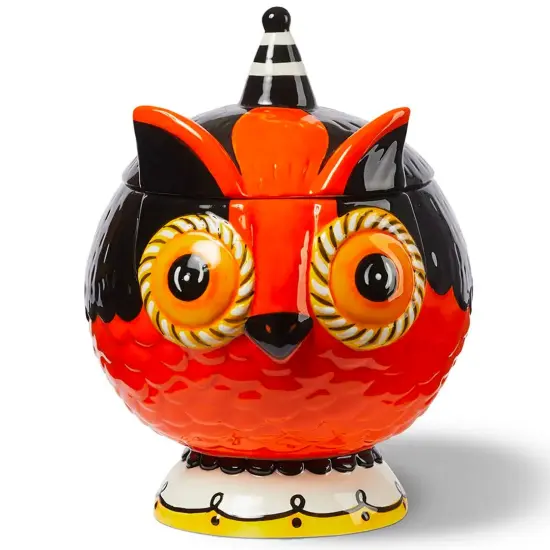 Owl Jar 8.65" {1}