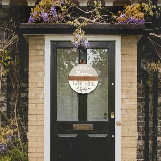 Home Sweet Home Welcome Door Sign {3}